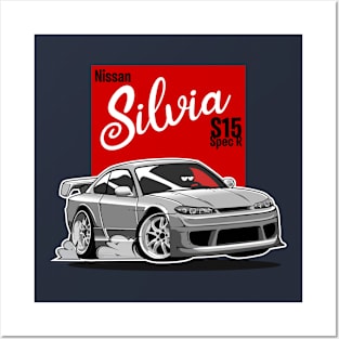 Silvia S15 Spec R Posters and Art